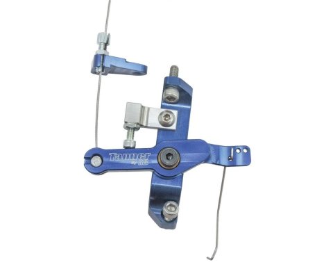 Throttle Linkage - Honda Style - Aluminum - Blue Anodized - Go Kart / Quarter Midget - Kit