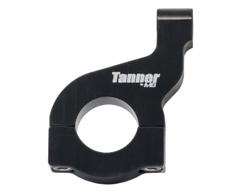 Tachometer Bracket - Clamp-On - Aluminum - Black Anodized - 7/8 Mychron Style - Each