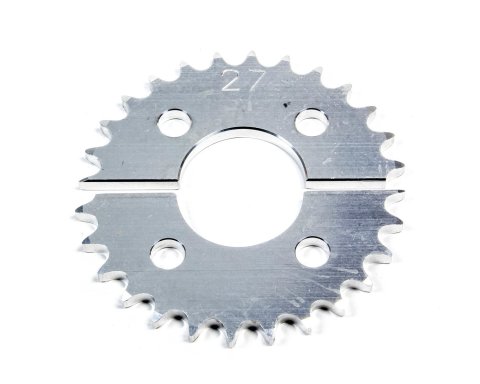 Axle Pulley - 27 Tooth - Aluminum - Natural - Quarter Midget - Each