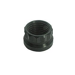 Jam Nut - 7/16-20 in Thread - 12 Point Head - Steel - Black Oxide - Rocker Arm Adjusters - Each