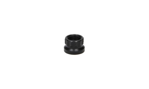 Jam Nut - 3/8-24 in Right Hand Thread - Steel - Black Oxide - Each