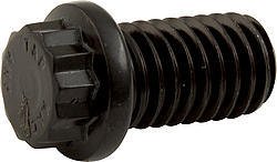 Rocker Arm Stand Bolt - 7/16-14 in Thread - 0.750 in Long - 12 Point Head - Steel - Each