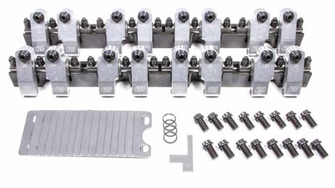 Rocker Arm - Shaft Mount - 1.50 Ratio - Full Roller - Aluminum - Natural - AFR 195 / 200 / 210 Eliminator - Small Block Chevy - Kit