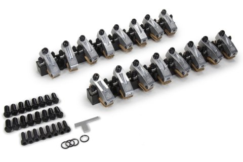 Rocker Arm - F710 Series - Shaft Mount - 1.8 Ratio - Full Roller - Aluminum - Natural - GM LS-Series - Kit