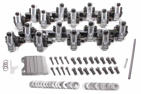 Rocker Arm - Shaft Mount - 1.70 Ratio - Full Roller - Aluminum - Natural - Dart 320 / 360 - Big Block Chevy - Kit