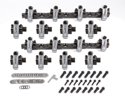 Rocker Arm - Shaft Mount - 1.70 Ratio - Full Roller - Aluminum - Natural - AFR Big Block - Big Block Chevy - Kit