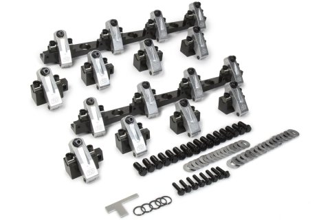 Rocker Arm - Shaft Mount - 1.70 Ratio - Full Roller - Aluminum - Natural - Brodix 3X - Big Block Chevy - Kit