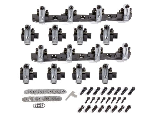 Rocker Arm - Shaft Mount - 1.70 Ratio - Full Roller - Aluminum - Natural - Profiler CNC - Big Block Chevy - Kit