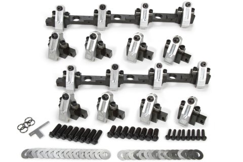 Rocker Arm - Shaft Mount - 1.75 Ratio - Full Roller - On Shaft - 1.650 in Long - Aluminum - Natural - Big Block Ford - Kit