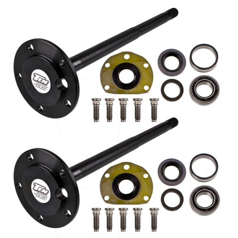 Axle Shaft - Performance Rear Axle Kit - 26.25 in / 23.25 in Long - 29 Spline - Steel - Black Oxide - AMC 20 - Jeep CJ5 / CJ7 1976-82 - Kit