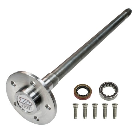 Axle Shaft - Performance Rear Axle Kit - 31.688 in Long - 31 Spline Carrier - 5 x 4.50 in Bolt Pattern - Driver Side - Steel - Natural - Ford 8.8 in - Ford Mustang 2005-10 - Kit