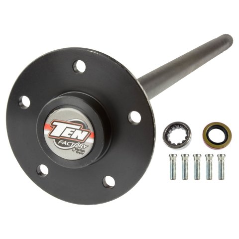 Axle Shaft - Performance Rear Axle Kit - 30.313 in Long - 28 Spline Carrier - 5 x 4.75 in Bolt Pattern - Steel - Natural - GM 7.5 in - GM F-Body 1990-92 - Kit