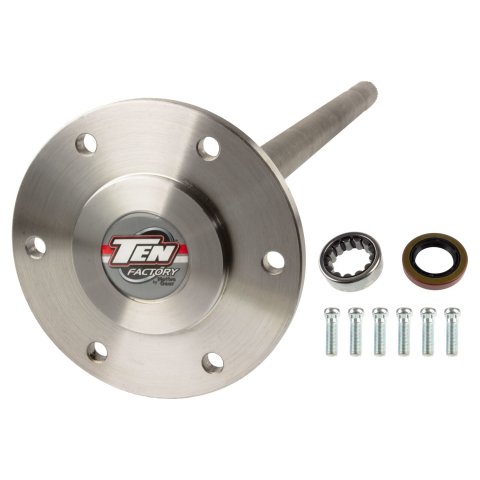 Axle Shaft - Performance Rear Axle Kit - 30.75 in Long - 30 Spline - Steel - Natural - Truck GM 12-Bolt - GM Fullsize Truck 1965-69 - Each