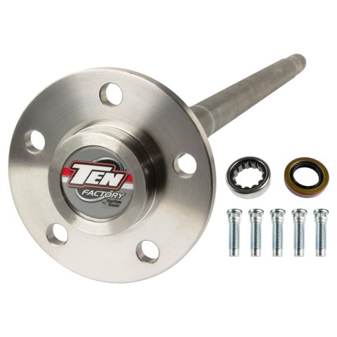 Axle Shaft - Performance Rear Axle Kit - 30.563 in Long - 27 Spline - Steel - Natural - Dana 35 - Various Jeep Applications 1989-2006 - Each