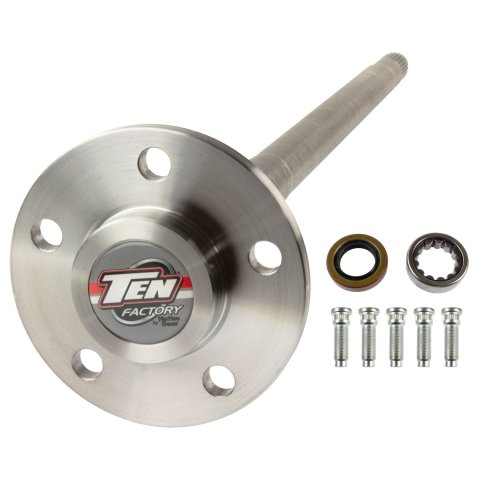 Axle Shaft - Performance Rear Axle Kit - 29.04 in Long - 27 Spline - Steel - Natural - Dana 35 - Various Jeep Applications 1989-2006 - Each
