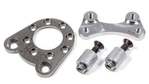 Brake Caliper Bracket - Rear - Bolt-On - 1.0 Degree Camber - 8-Bolt Flange - Aluminum / Steel - 5 on 5 - Tiger Bolt-On Snout - Kit