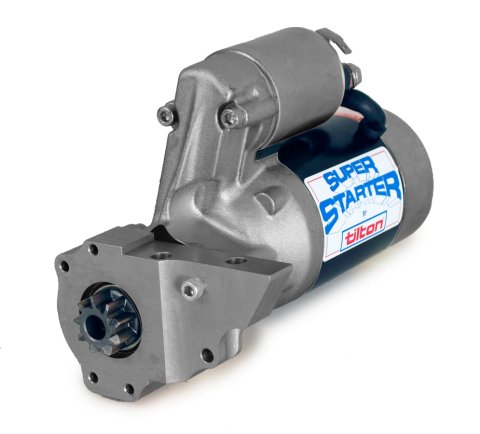 Starter - 40000-Series - 3.75:1 Gear Reduction - Black / Natural - 104 Tooth Flywheel - Straight Mount - Chevy V6 / V8 - Each