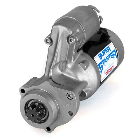 Starter - 40000-Series - Reverse Mount - 3.75:1 Gear Reduction - Black / Natural - 99 / 110 Tooth Flywheel - Quarter Master Bellhousing - Each