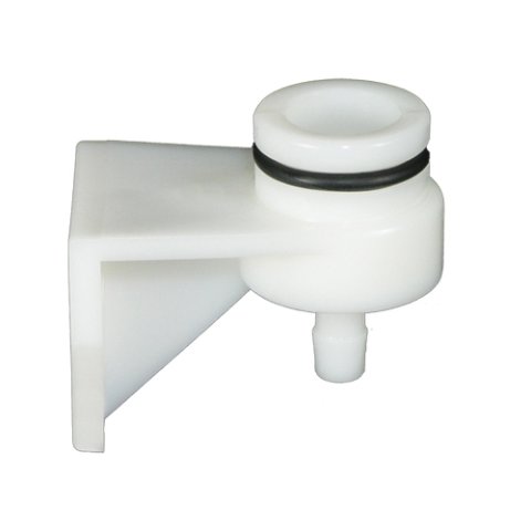 Remote Master Cylinder Reservoir Bracket - O-Ring - Plastic - White - Tilton 74 / 75-Series Master Cylinders - Each
