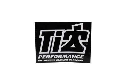 Logo Sticker - Ti22 Logo - 4 x 8 in - Black - Each