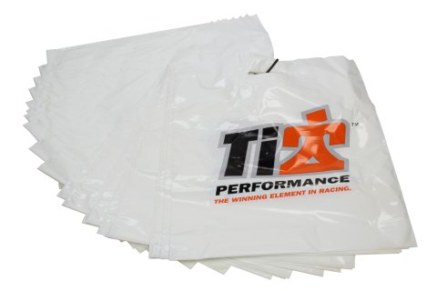 Plastic Bag - Ti22 Logo - 18 x 14.5 in - Plastic - Black - Set of 25