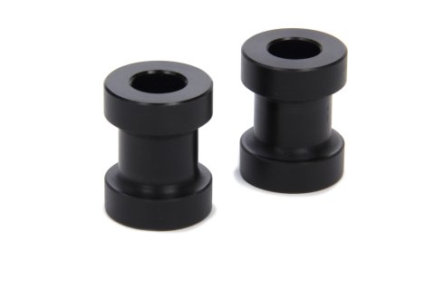 Jacobs Ladder Spacer - 1 in Wide - 3/8 in ID - Nylon - Black - Pair