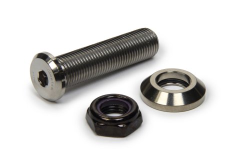 Tie Rod and Drag Link Stud - 1/2-20 in Thread - Button Head - Titanium - Natural - Each
