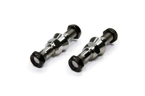Shock Mount Stud - 1/2-20 in Thread - 2 in Long - Large Support Cone - Four Locking Nuts / Two Studs Included - Titanium - Natural - Rear Torsion Arms - Sprint Car - Kit