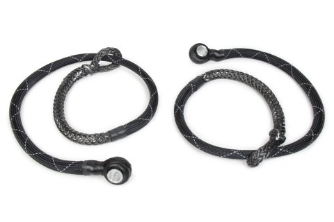 Axle Tether - Wrap Style - Radius Rod Bolt to Front Axle - Sprint Car - Pair