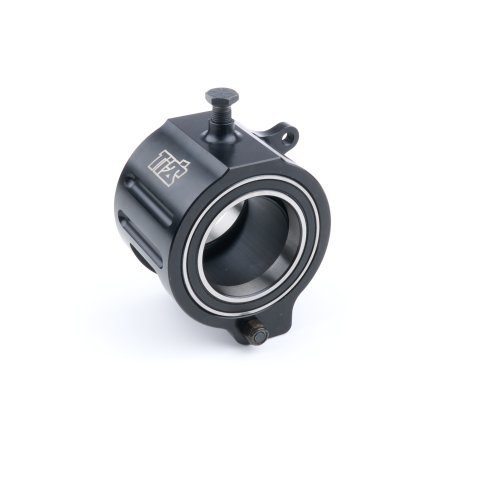 Birdcage - Driver Side - 2.750 in ID Bearing - Adjustable - Double Bearing - Hardware Included - Aluminum - Black Anodized - Sprint Car - Each