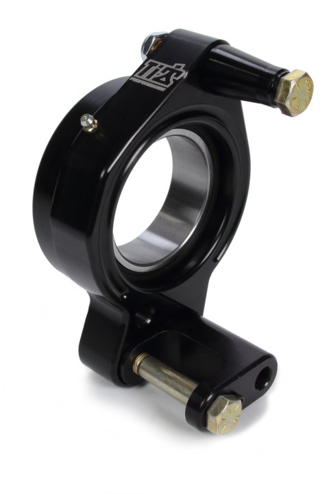 Birdcage - Driver Side - 2.750 in ID Bearing - Dual lower Pickup Locations - Hardware Included - Aluminum - Black Anodized - Non-Wing - Sprint Car - Each