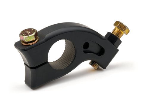 Torsion Arm Stop - 1.75-48 in Spline - Hardware Included - Chromoly - Black Powder Coat - Sprint Car - Each