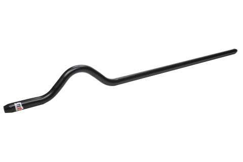 Drag Link / Tie Rod - S-Bend - 1.125 in OD - 50 in Long - 5/8-18 in Female Thread - Chromoly - Black - Sprint - Each
