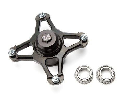 Wheel Hub - Front - Direct Mount - Passenger Side - Standard Bearings - Aluminum - Black Anodized - Each