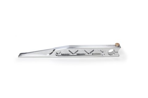 Torsion Arm - Front - Passenger Side - 7/8 in Spline - 12 in Long - Hardware Included - Aluminum - Clear Anodized - Micro / Mini - Each