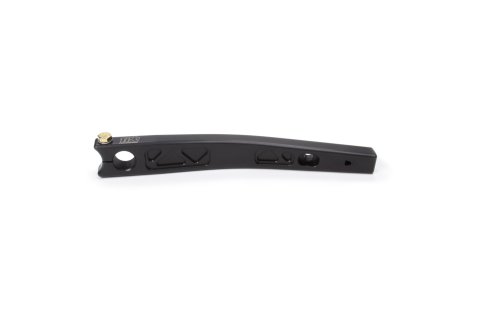 Torsion Arm - Rear - Passenger Side - 7/8 in Spline - 9.5 in Long - 1.5 in Offset - 7/16-20 in Female Thread - Hardware Included - Aluminum - Black Anodized - Micro / Mini - Each