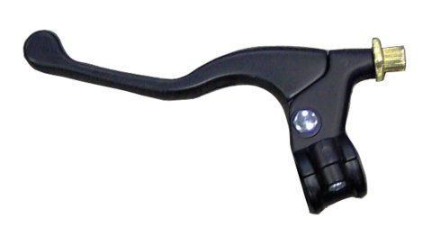 Clutch Lever - Clamp-On - 7/8 in OD Tube Chassis Mount - Aluminum - Black Powder Coat - Micro / Mini - Kit