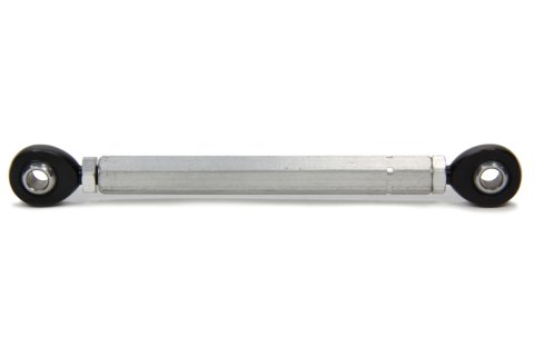 Shifter Rod - 4 in Long - Jam Nut / Spherical Ends Included - Aluminum - Natural - Micro / Mini Sprint - Each