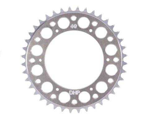 Axle Sprocket - 40 Tooth - 5.25 in Bolt Pattern - Aluminum - Natural - Micro Sprint - Each