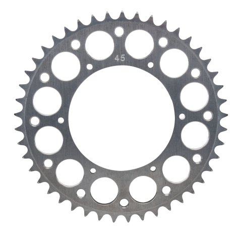 Axle Sprocket - 45 Tooth - 5.25 in Bolt Pattern - Aluminum - Natural - Micro Sprint - Each