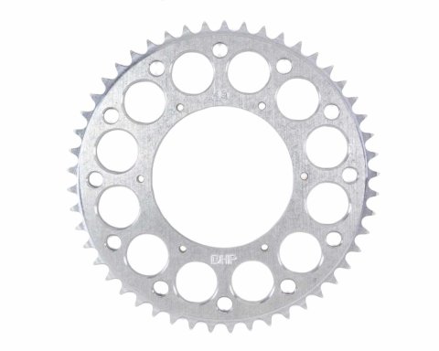 Axle Sprocket - 49 Tooth - 5.25 in Bolt Pattern - Aluminum - Natural - Micro Sprint - Each