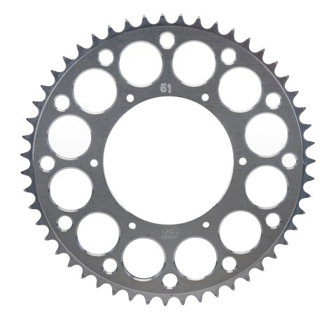 Axle Sprocket - 51 Tooth - 5.25 in Bolt Pattern - Aluminum - Natural - Micro Sprint - Each