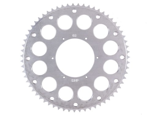 Axle Sprocket - 63 Tooth - 5.25 in Bolt Pattern - Aluminum - Natural - Micro Sprint - Each