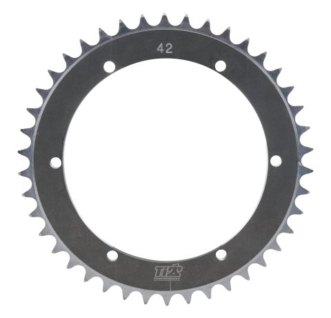 Axle Sprocket - 42 Tooth - 6.43 in Bolt Pattern - Aluminum - Natural - Micro Sprint - Each