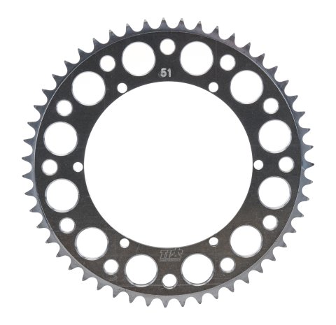 Axle Sprocket - 51 Tooth - 6.43 in Bolt Pattern - Aluminum - Natural - Micro Sprint - Each