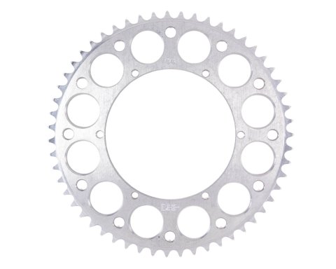 Axle Sprocket - 55 Tooth - 6.43 in Bolt Pattern - Aluminum - Natural - Micro Sprint - Each