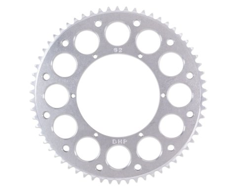 Axle Sprocket - 62 Tooth - 6.43 in Bolt Pattern - Aluminum - Natural - Micro Sprint - Each