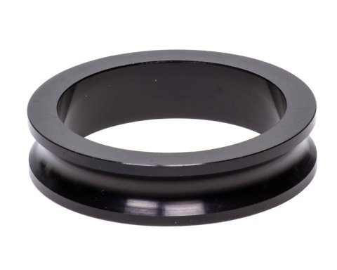Axle Spacer - 0.5 in Wide - Straight - 1.75 in ID - Aluminum - Black Anodized - 1-7/8 in Micro / Mini Axles - Each