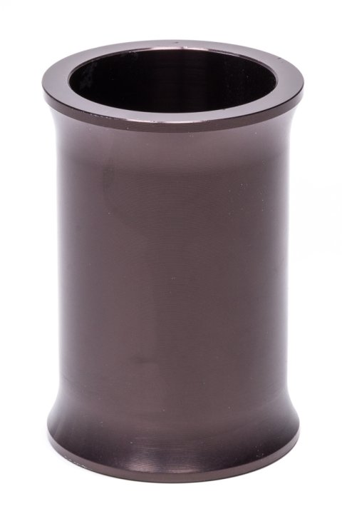 Axle Spacer - 3.25 in Wide - Straight - 1.75 in ID - Aluminum - Black Anodized - 1-7/8 in Micro / Mini Axles - Each