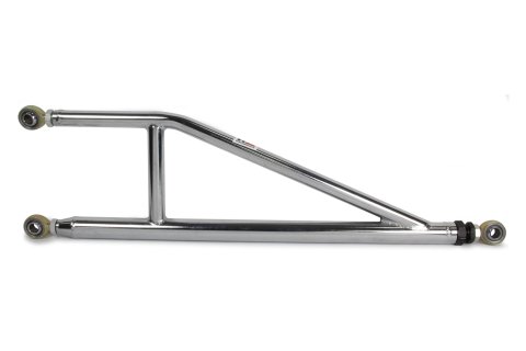 Trailing Arm - Rear - Driver Side - Tubular - 17.5 in Long - Adjustable - Chromoly - Chrome - Panhard Style - Micro / Mini - Each